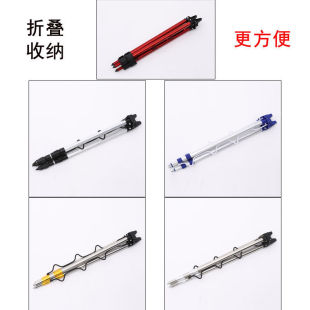 Remote cast sea pole triangle bracket multi-functional stainless steel throwing pole rack large rock pole multi-pole gun stand special price bracket