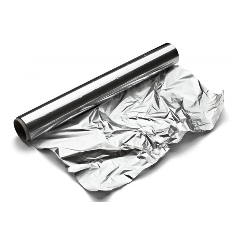 Papel de aluminio para barbacoa para horno de carne asada para batatas dulces, papel de aluminio desechable comercial de grado alimenticio