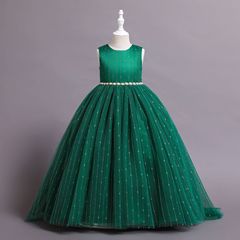 Children's Summer Wedding Dress 2022 Korean Version Plus Size Children's Lace Studio Princess Dress for Older Children