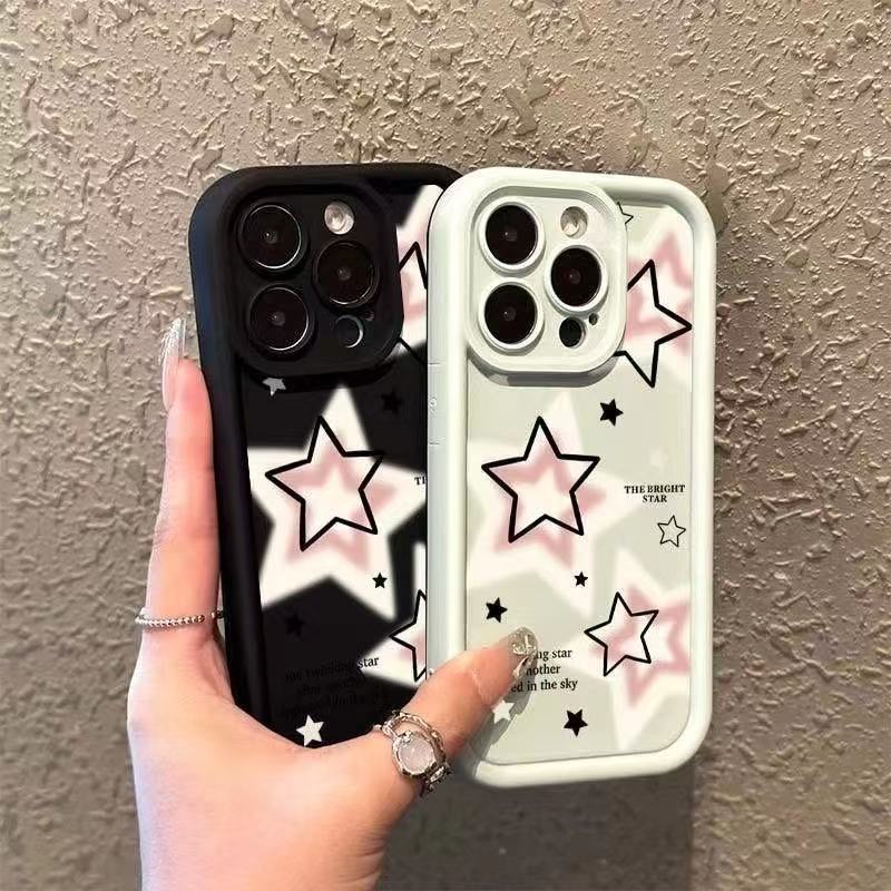 Colorful English Star Apple 14Promax Mobile Phone Case Iphone13Pro Apple 11Xsmax Emery 12 Colorful English Star Apple 14Promax Mobile Phone Case Iphone13Pro Apple 11Xsmax Emery 12