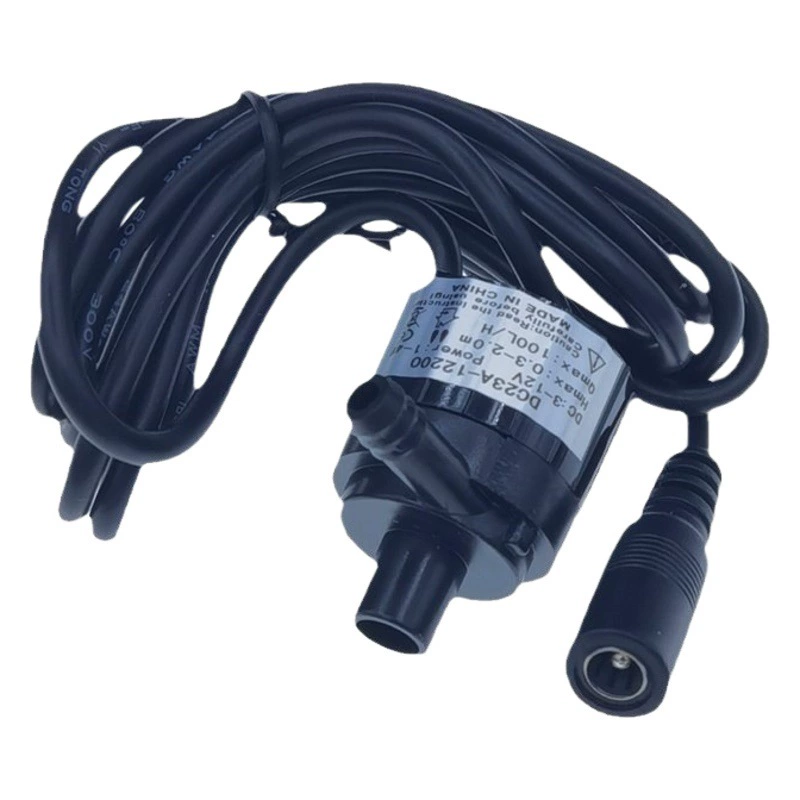 Анте DC23A аквариум водяной насос постоянного тока 12 В бесщеточный бесшумный высокотемпературный амфибия насос керамический вал миниатюрный водяной насос