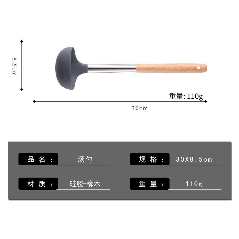 Mango de madera de tubo de acero inoxidable para paneles antiadherentes domésticos para paneles de cocina con fugas especiales de paneles de cocina