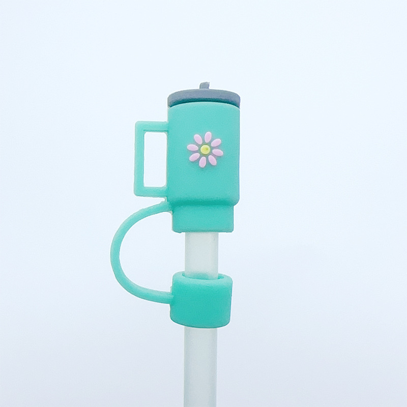 Creativo transfronterizo 10mm tapa de pajita Amazon temu caliente tapa de pajita de garra de gato tapa a prueba de polvo tapón de pajita al por mayor