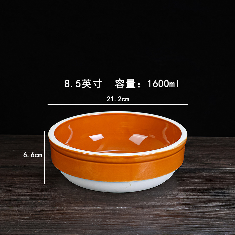 湘菜碗蒸饭碗土陶蒸笼饭碗饭店专用钵仔碗陶瓷饭钵蒸菜碗蒸饭土碗|undefined