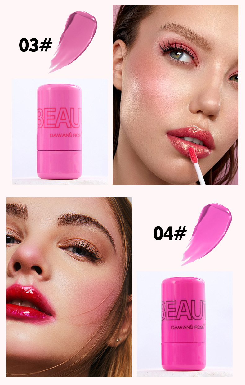 Dual-ended Blush Stick For Contouring And Sculpting Cheeks_voghion.com