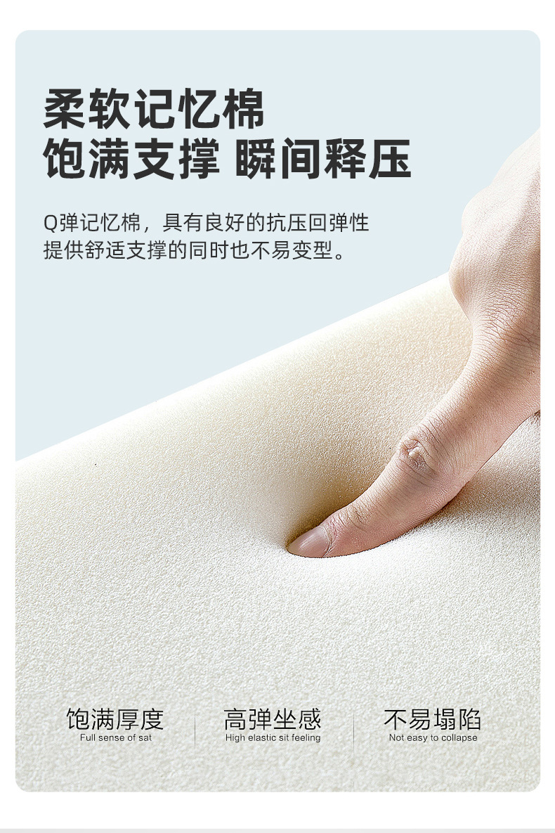 Suitable for Xiaomi Su7Yu7 Car Headrest Neck Pillow Soft Suede Car Headrest Lumbar Support Car Accessories