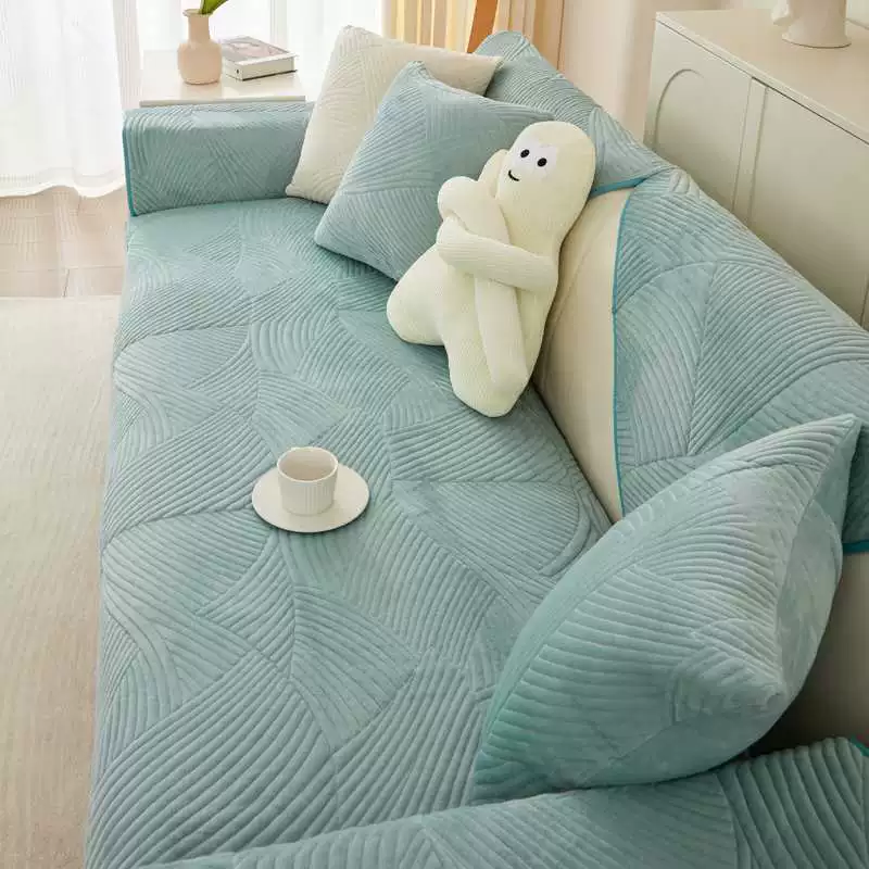 Plush winter non-slip sofa, pillow, increased thickness, new collection