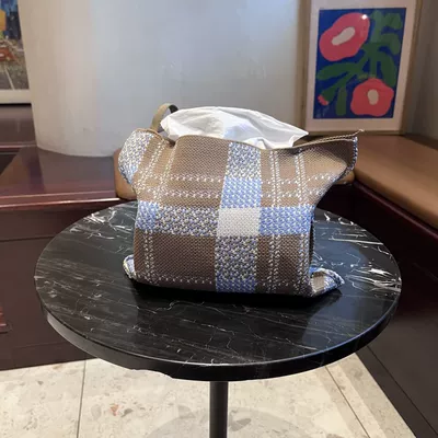 Tissue Box, Knitted Bag Gift — Car tissue box/set - knitted-tissue-bag-zj039