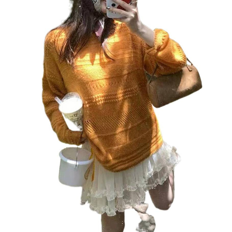 2025 叠穿王~蕾丝花边甜美网纱短款连衣裙木耳边V领设计感背心裙|undefined