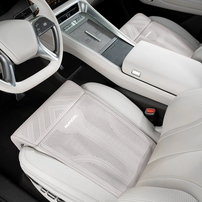 Leg Rest, Comfortable and Suitable for All — Seat cushion, seat cover - d-type-leg-rest-elegant-white-pair