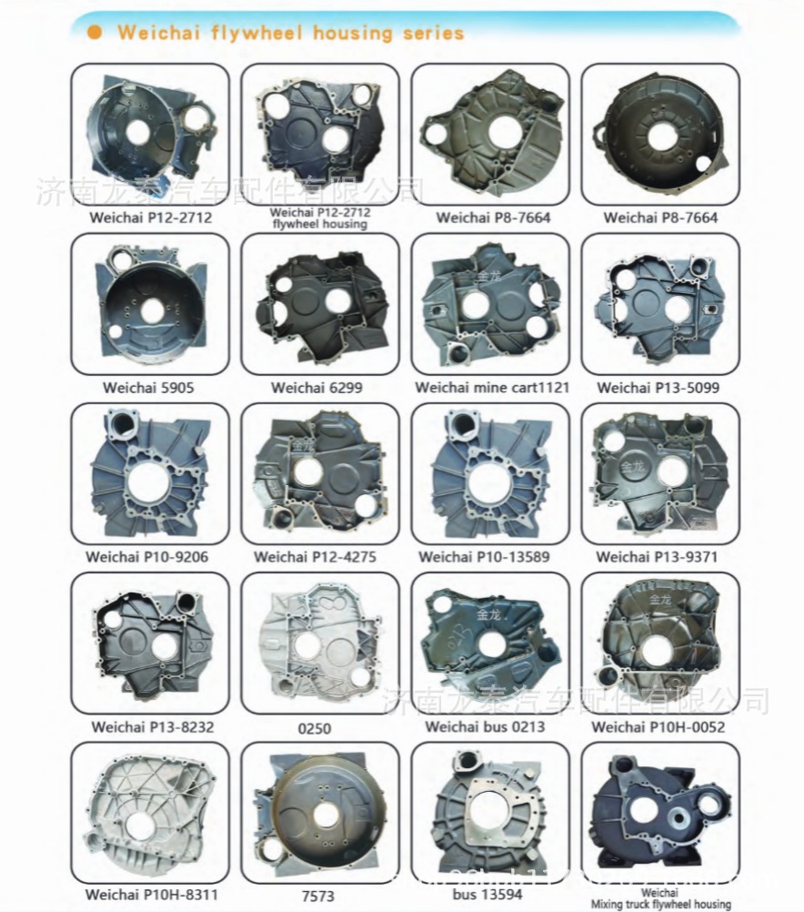 In-stock supply for cross-border export, suitable for Sinotruk National V engine AZ1560020567 flywheel