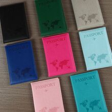 新款跨境爆款护照保护套 证件套 pu护照夹 机票夹现货批发工厂直