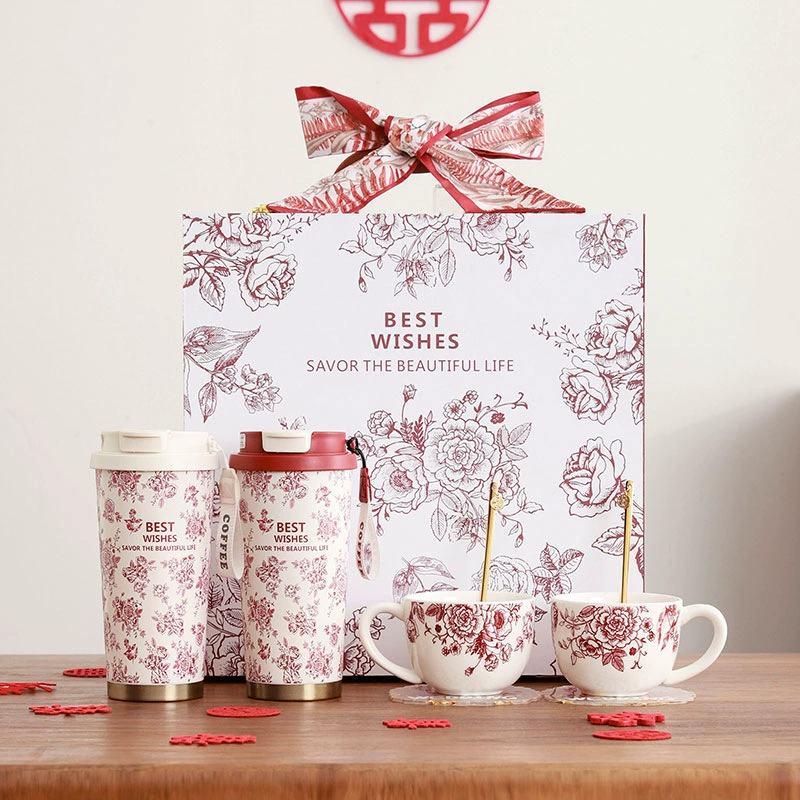 Thermos for bride, gift box, Birthday gift