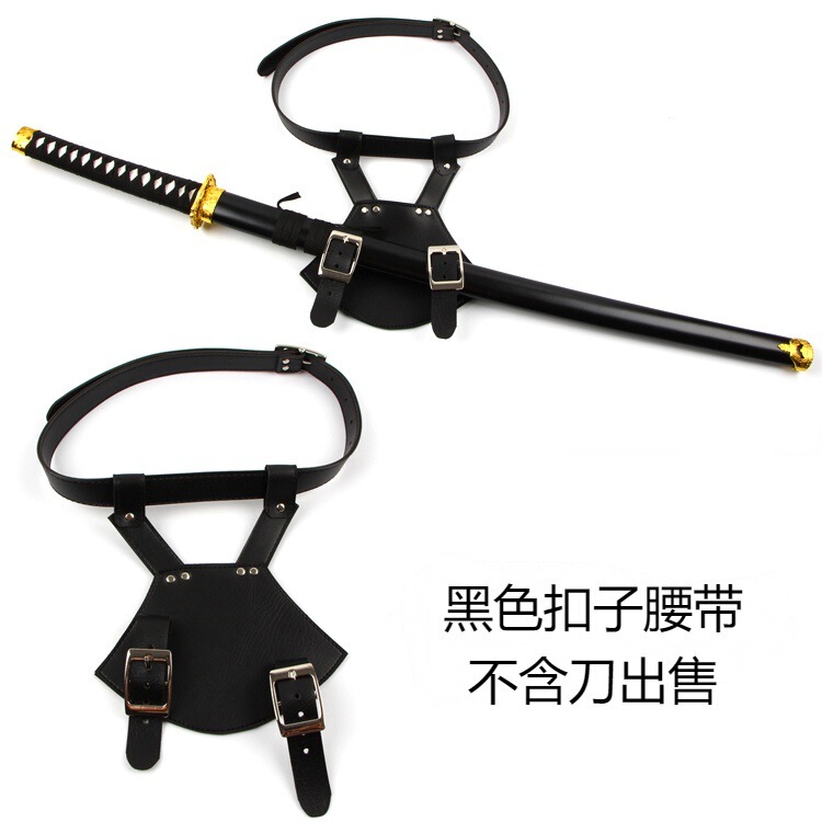 レザーソードキャリーストラップキャリアバッグベルト革ベルトナイフ吊り下げ固定具|undefined