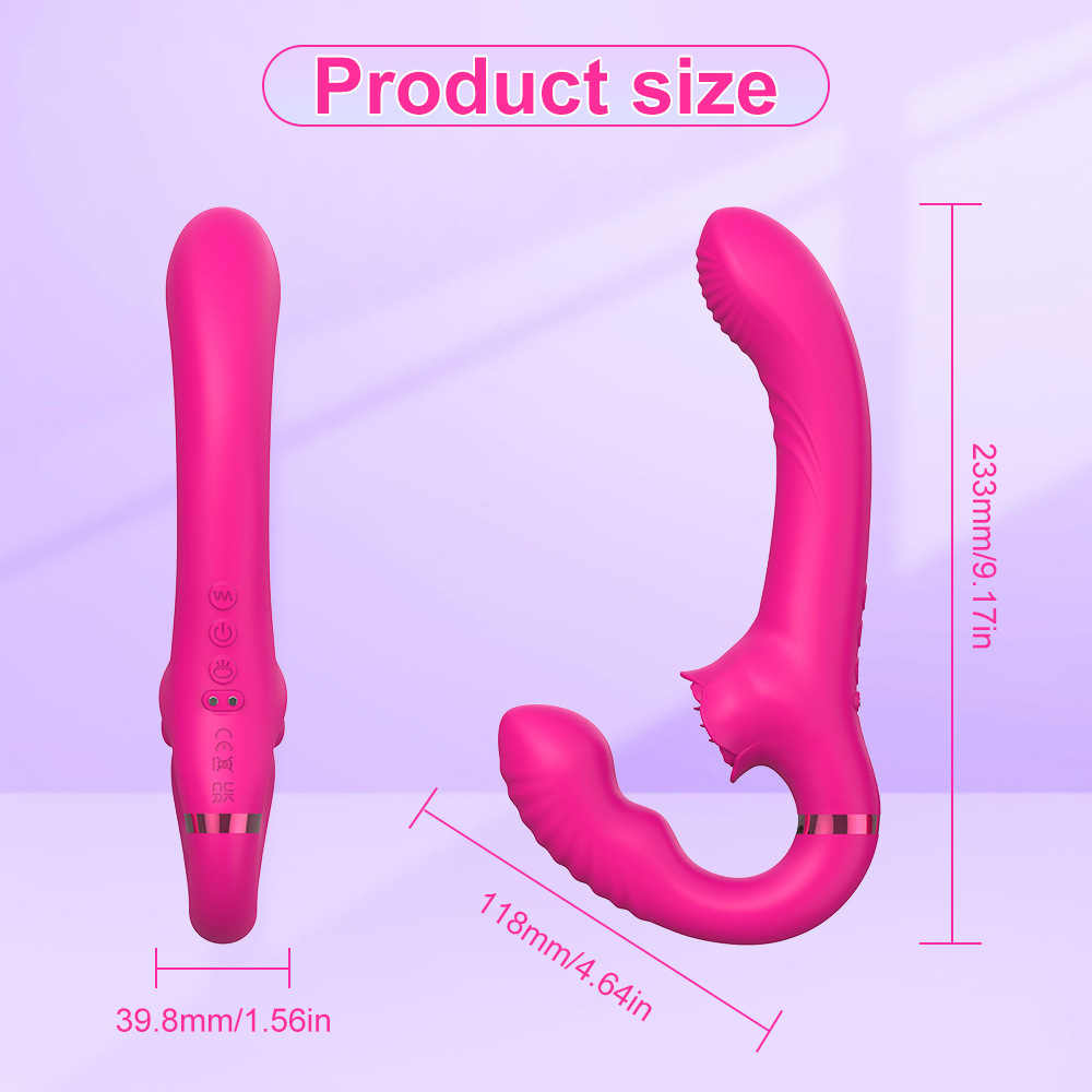 Vibrator Stimulator For Women Double Charging Massage Wand_voghion.com