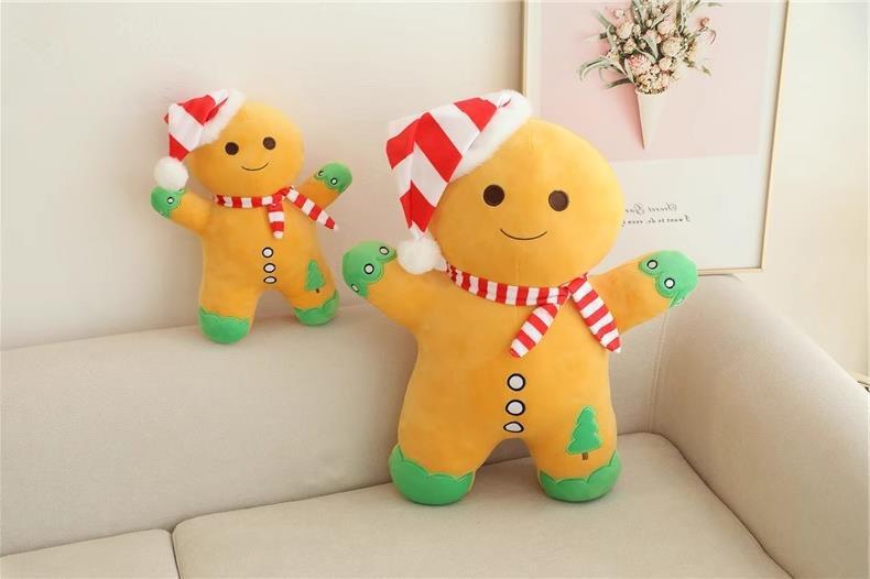 INSクリスマス装飾抱き枕クリスマスツリー人形ソファークッション姜パイ人ヘラジカ子供女子プレゼント|undefined