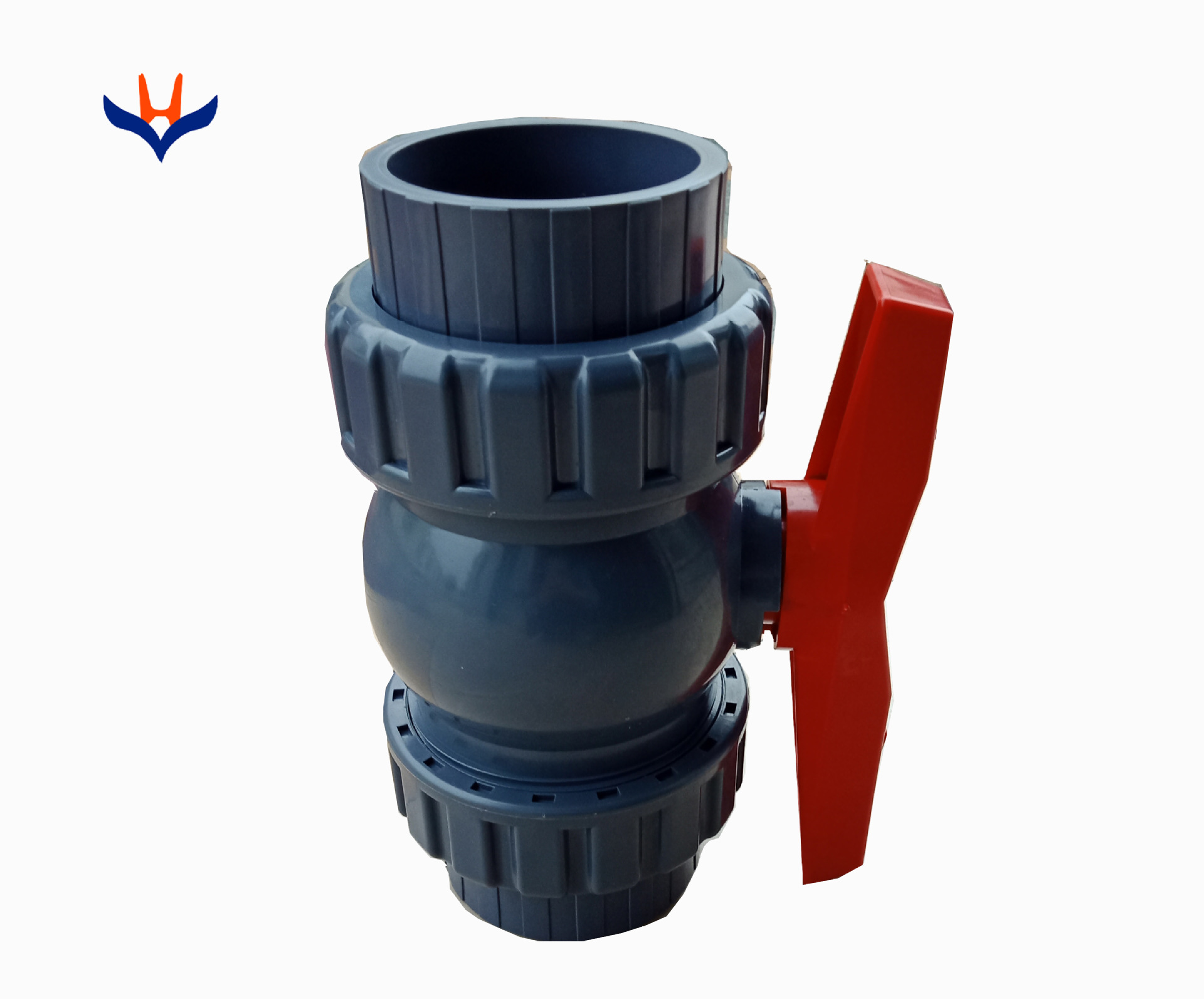 秦皇岛宏洋塑胶厂家批发20-110插口螺纹活接球阀