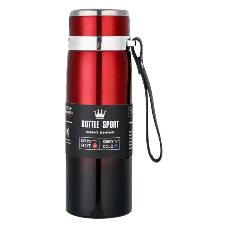 Осенне-зимний портативный веревочный термос из нержавеющей стали 316 открытый Термос большой емкости