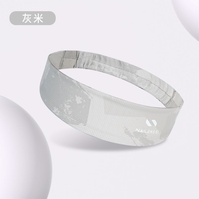 Banda de cabeza deportiva succión sudor antitranspirante yoga banda de cabello damas frente turbanta de verano correr sudor guía bádminton fitness hombre