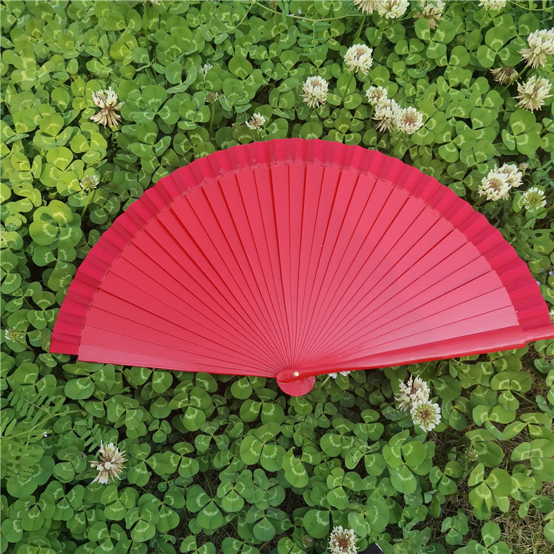 70g Weight Fan Home Textiles & Decor Type Wood Material Flower Pattern All Seasons Season Elegant Style Elegant Flower Wood Fan 无