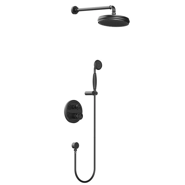 C4-Concealed two-function shower (round body)