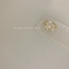 Zirconium with bow, small design brand adjustable ring, light luxury style, micro incrustation