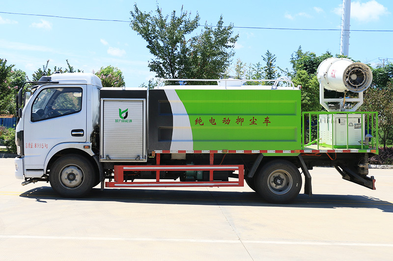 Dongfeng Dutilica New Energy Pure Electric 7 Square Dust Suppression Truck City Disinfection and Haze Removal Demolition Site Dust Reduction