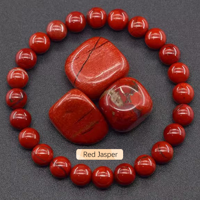 SHINE/TEMUクロスボーダー天然石瑪瑙水晶ビーズブレスレット燐灰石ラピスラズリブレスレット男女手飾り