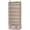 Beige (inner and outer beige) seven -layer storage bag B model (there are bags at the bottom)