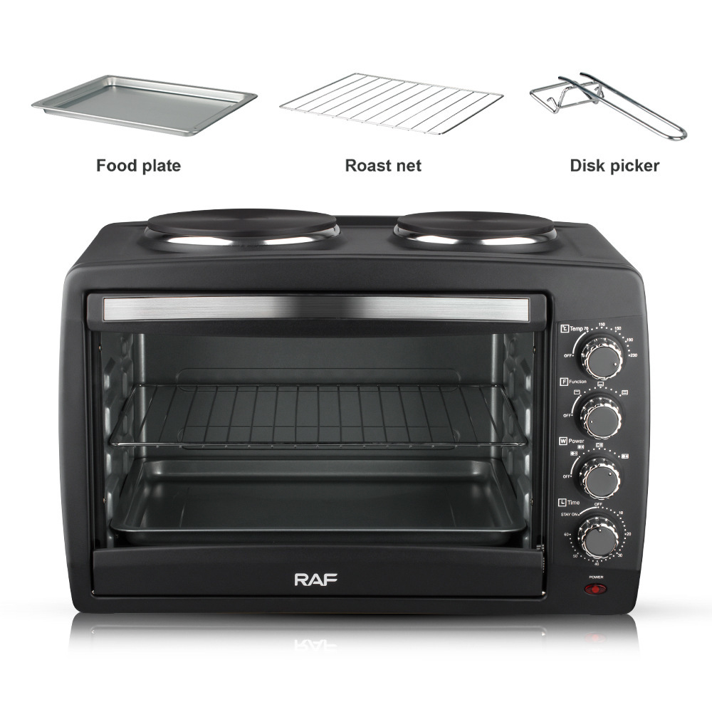 RAF Euro-cross - border 2 - in - 1 horno eléctrico multifuncional electrodoméstico de cocina para hornear pasteles fritos 55L