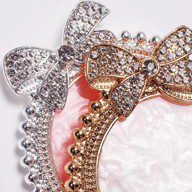 Estilo japonés en línea celebridad uñas diamante arco pantalla color placa retro pantalla marco mano modelo tiro trabajo soporte de exhibición