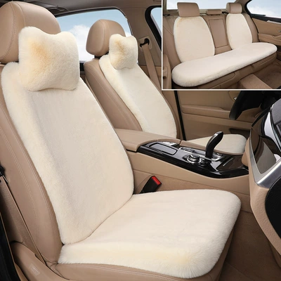 Seat Cushion Winter Plush Backrest, Seat cushion, seat cover