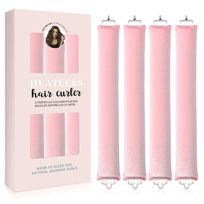 Perezoso rizado estilo de cabello libre de rizos ondas grandes sueltos sin calor rizador de cabello para dormir cortar el cabello rizado de cola