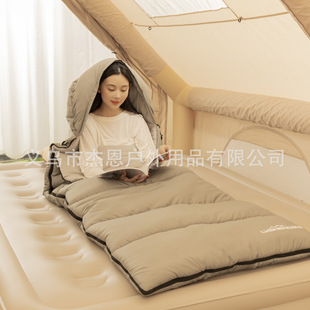 Winter Camping Style Thickeneded Warm Sleeping Bag Outdoor Cross-Border Sleeping Bag Factory Sleeping Bag