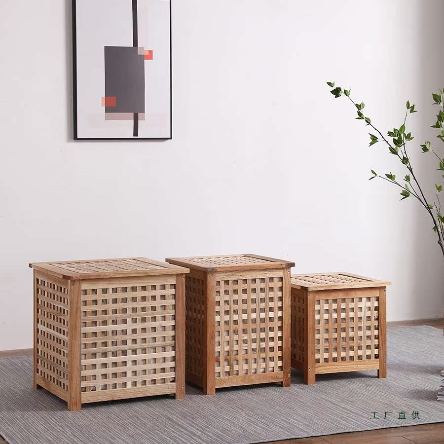 Nordic Style Solid Wood Sofa Side Table, Suitable for Sitting, B&B Drawer Cabinet, Japanese-Style Simple Coffee Table, Small Apartment Storage Bedside Table