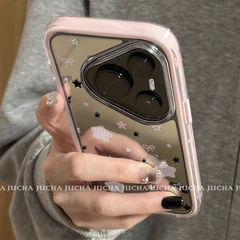 适用格纹满屏星星华为pura80pro手机壳艺术感小众HUAWEIpura70新