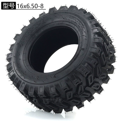 Off-road beach car lawn machine snow plow 16x 6.50-8 thick vacuum tire snow vacuum tire