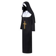 F 16982 Halloween Nun Costume �f�}����Ů���