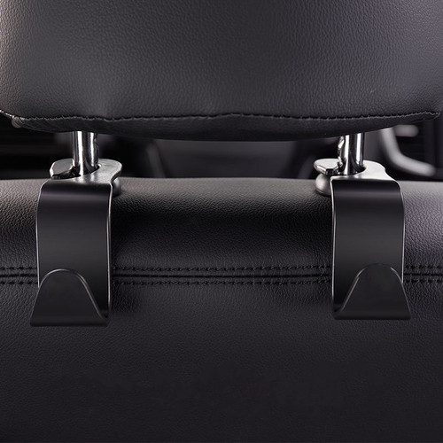 Car hook for rear headrest seatback, creative car interior accessory, storage car hook