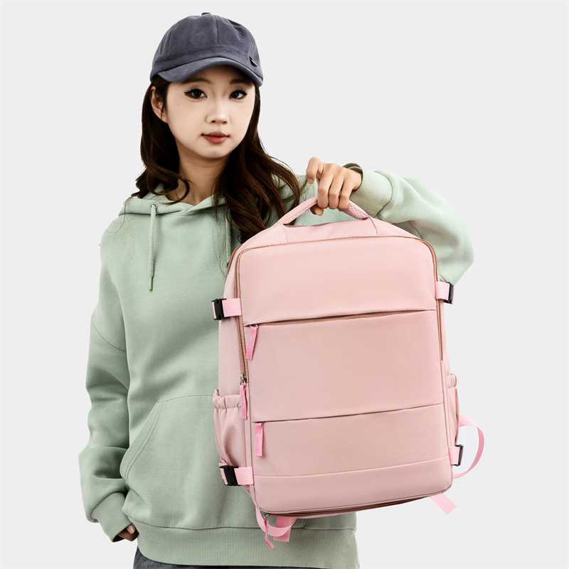 Sacoche multifonctionnelle pour ordinateur portable, idéale pour les courts voyages. Sac à dos unisexe tendance et résistant, parfait pour le travail._voghion.com