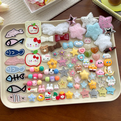 diy飾品材料配件大集合  奶油膠手機殼貼片髮夾頭飾鞋扣服飾配飾