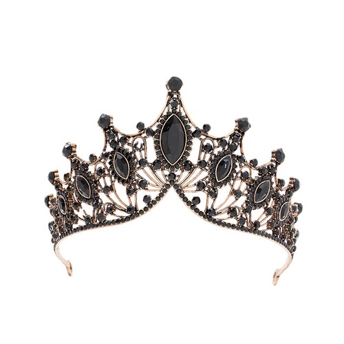 Hot Selling Crystal Diamond Bridal Wedding Hair Tiara Birthday Tiara Hair Accessories Prom Crown Car Show Performance Headband