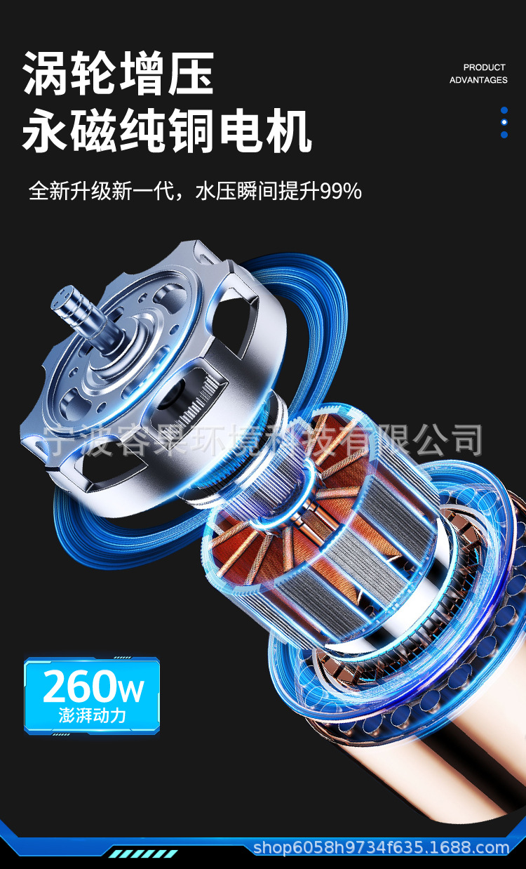 Directly from the Manufacturer: Wireless Car Washing Machine, High-Pressure Water Gun, Household Rechargeable Powerful Electric Water Gun, Car Washing Magic Tool