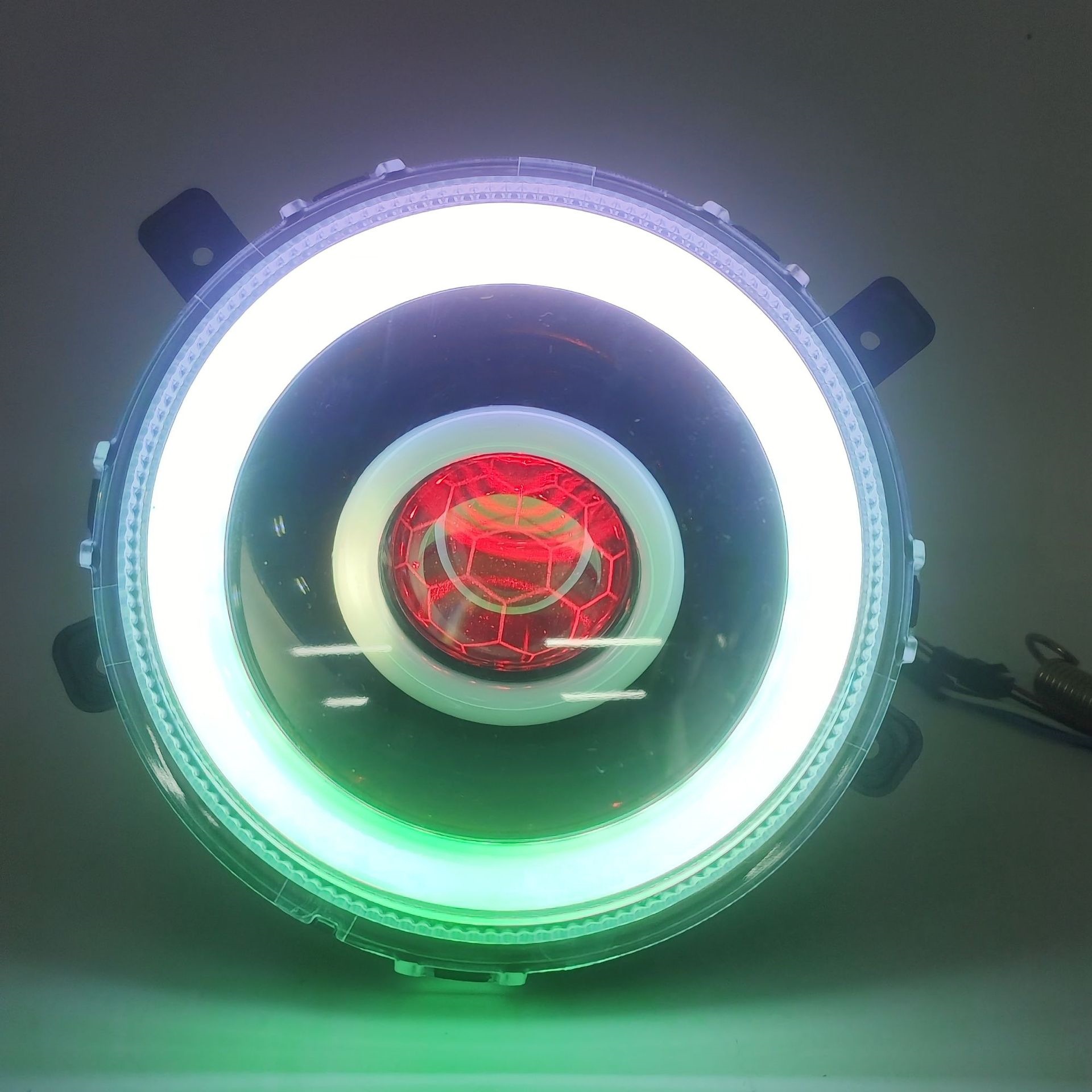 N9Gt Bull Bluetooth Adjustable 12V Honeycomb Headlight Taibang Songjie Jiadi Electric Vehicle Bull N9 Front Headlight