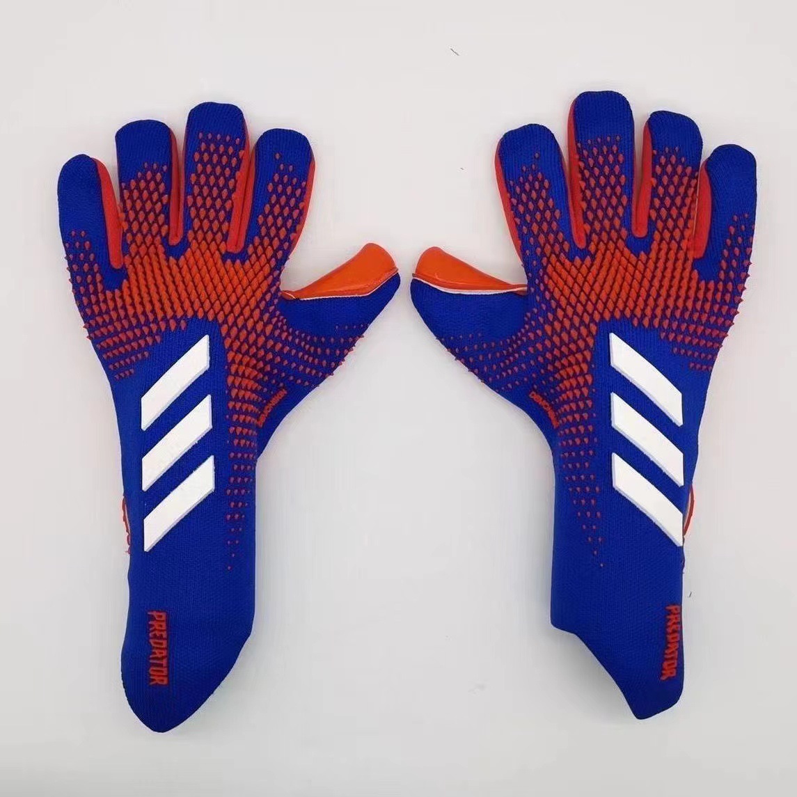 Nuevos guantes de portero de fútbol Falcon, látex antideslizante engrosado, portero resistente al desgaste, sin dedos, portero