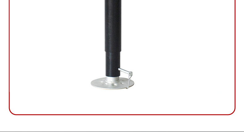 Top-Of-The-Line Trailer 0kg with Detachable Yacht and Rv Repair Support Legs, Wheel Base Plate, 2000Lbs Support Frame