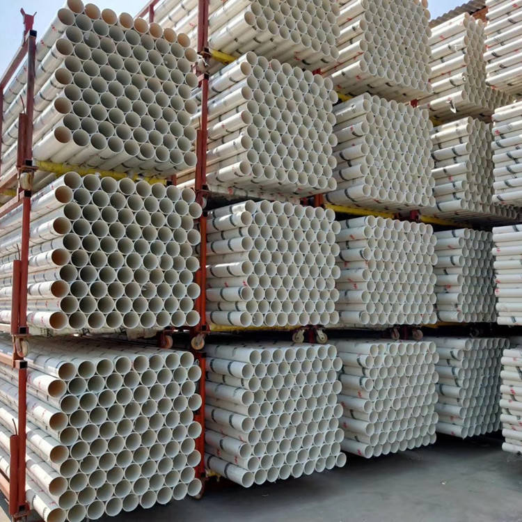 陕西高科PVC-U排水管 塑料抗紫外线雨水管 UPVC管材配件厂家批发P