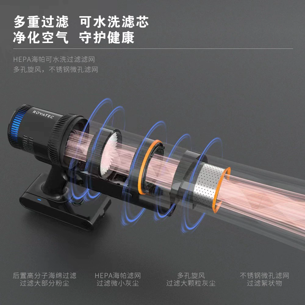 Hygienic pool, vacuum cleaner, brushless engine