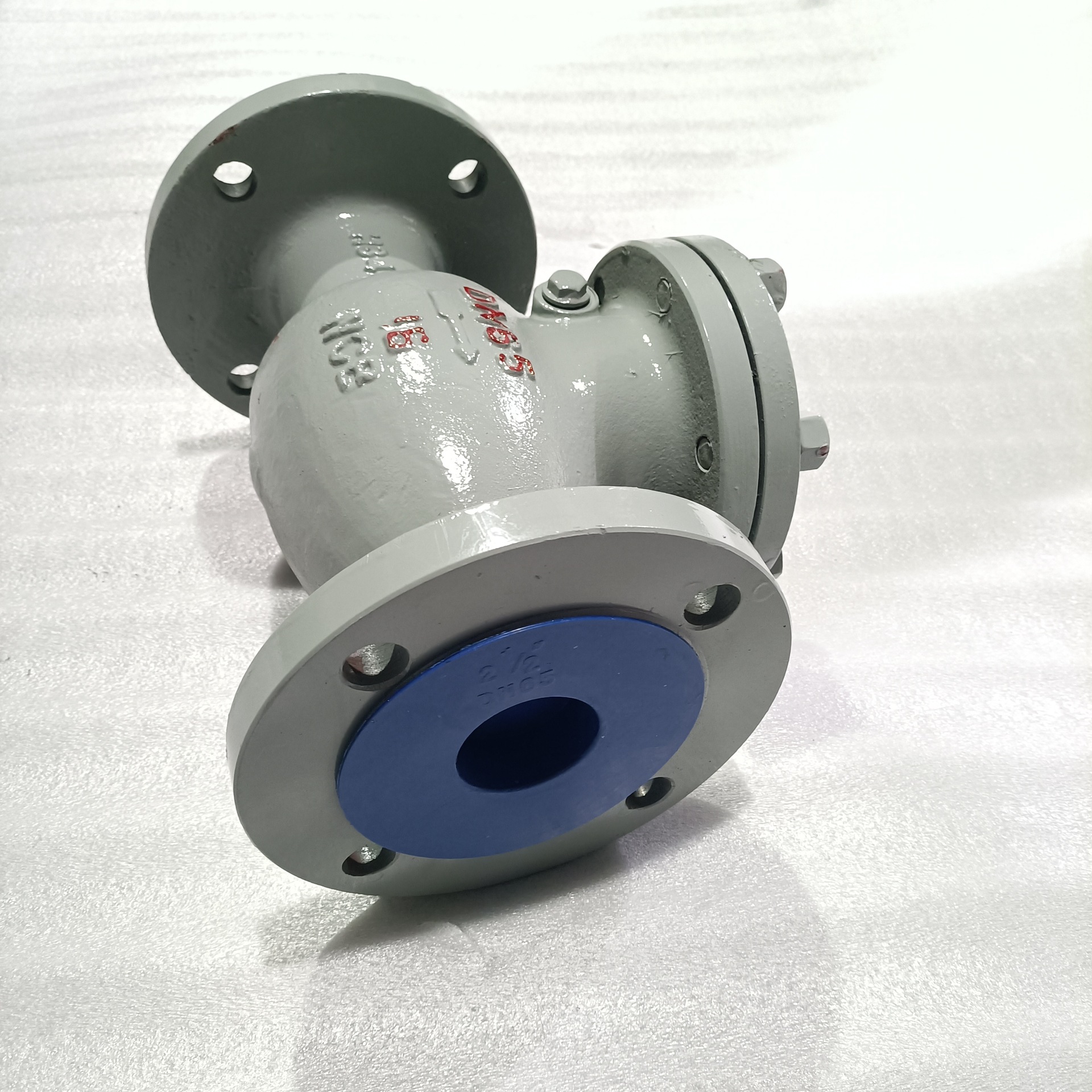 H44H-25C DN500法兰旋启式止回阀 WCB材质