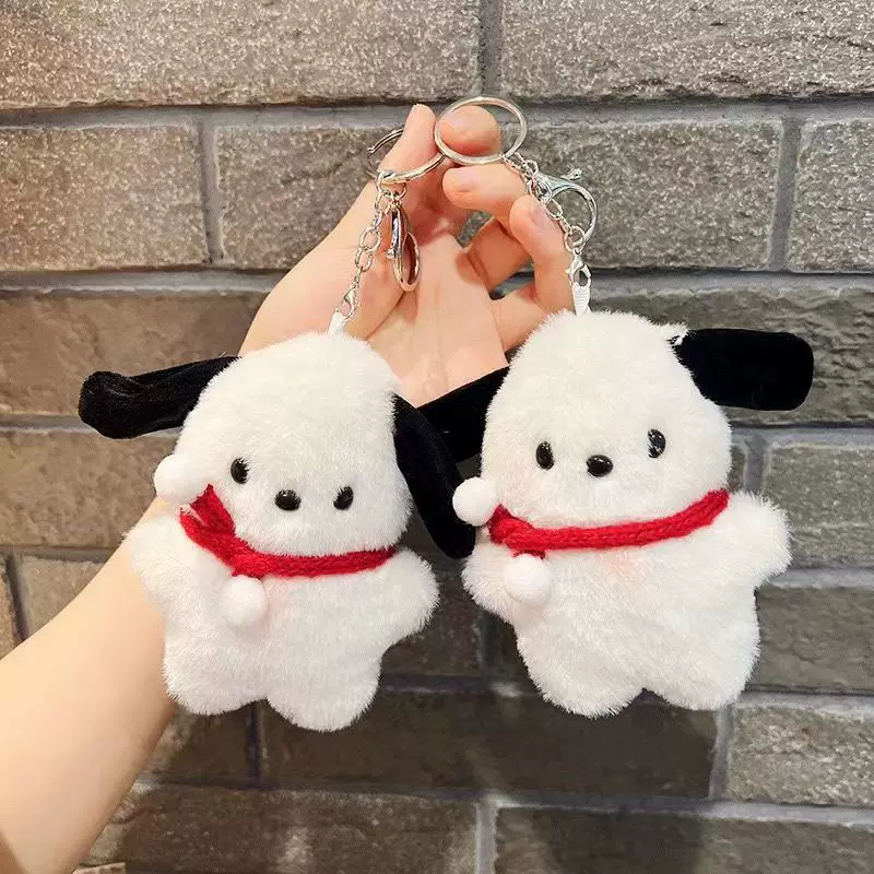 Sanrio, doll, plush creative cute backpack accessory, pendant, keychain, internet celebrity